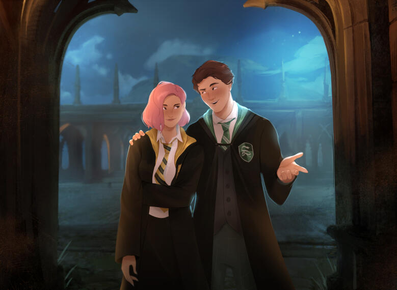 Full scene (+ extra character)