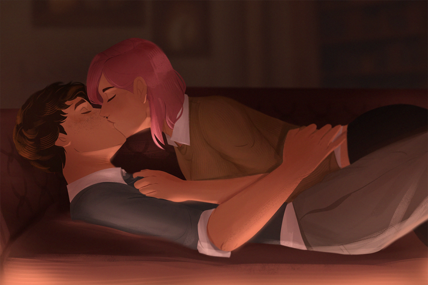 Full scene (+ extra character)